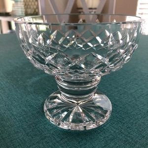 Waterford footed candy dish